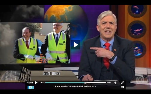 Entropy used in Australian political
                comedy...hmmmmm